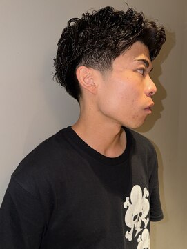 サンアタゴノット(san.atagonot) メンズショートピンパーマ