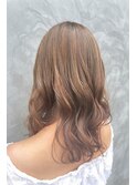 【ISHIDUKA　スタイル】バニラベージュ×ラフウェーブ