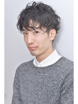 バズ ヘアーメイク(buzz Hair make) [buzz- Hair make]  パーマスタイル　メンズマッシュ