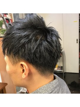 ビーヘア 大橋店(B hair) メンズ　2ブロックショート
