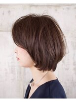 ル リヤン(Le lien)&nbsp;【Le lien 大阪】 大人かわいい 小顔 ショートボブ サイド