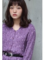 ブークル(boucle)&nbsp;ボルドーカラーが大人かわいい！ナチュラルカール
