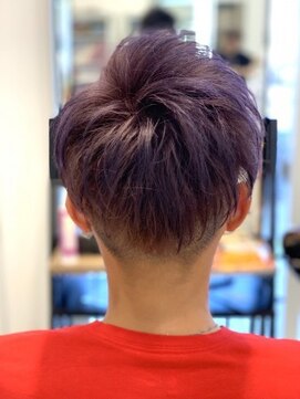 クアトログランシュ ひたちなか店(QUATRO×GranCieux) 攻め込みツーブロック