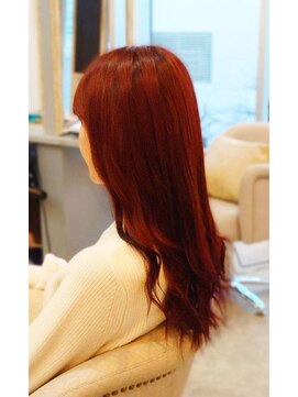 ジーナ 福岡天神(Zina) ほんのりオレンジ♪レッドカラー☆