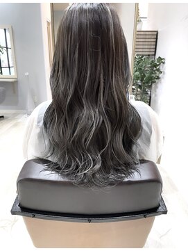 バーベナ(VERBENA) 【VERBENA】細めアッシュグレージュハイライト