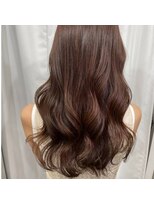 ナンバー エアロ 横浜(N° +aero) 大人かわいいエギョモリ ミルクティーブラウン ひし形シルエット