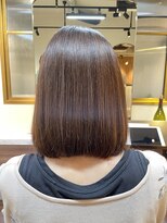 アルボーテルジェ(Art BeAute' ROUGET)&nbsp;乾かすだけで◎酸性ストレートパーマ/ナチュラルボブ40代50代