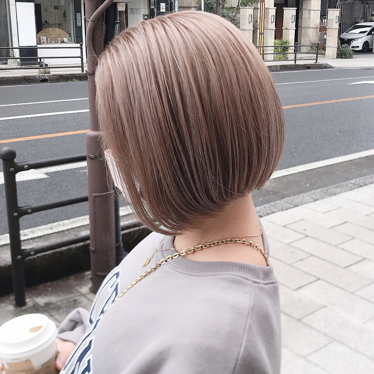 グレーアッシュ×シールエクステ：L147414218｜トリプルエイチフォー