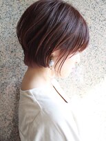 モリオフロムロンドン 松戸店(Morio from London)&nbsp;【松戸　ムラマツ】前髪なし　大人ショートボブ　サクラ