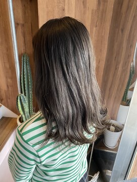 アヴァンス 天王寺店(AVANCE.) シアグレージュ×透明感