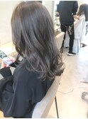 【ミク】シークレットハイライトで暗髪グレージュ