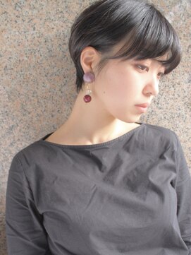 モリオフロムロンドン 松戸店(Morio from London) 【松戸　ムラマツ】前髪ありマッシュショートボブ30代40代