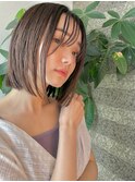 【Lond naitre本田】透明感.色気.大人ボブ/ペールベージュ