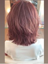 ヘアサロン エイムモード(hair salon aim mode) ハイトーンピンクカラー