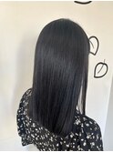 ブルーブラック+ロング