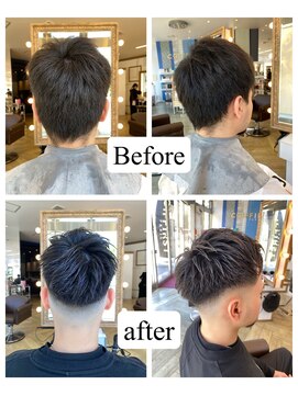 コワファースト 大分(COIFF1RST) フェードカット