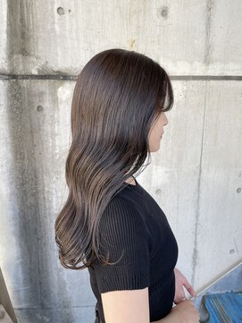 ニコフクオカヘアーメイク(NIKO Fukuoka Hair Make) 【NIKO】シークレットハイライト/福岡天神/透明感グレージュ