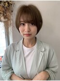 小顔ナチュラルショート/20代/30代/40代★似合わせカット