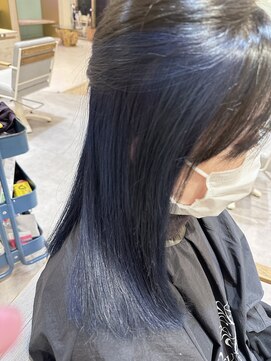 ピクチャー(PICTURE) ネイビーブルー#インナーカラー