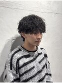 ツイストスパイラル/メンズパーマ/マッシュウルフ/ツーブロック