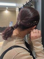 クララ ヒロシマ(CLALA Hiroshima) タイトヘアアレンジ