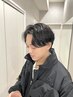 【オールインワン☆】メンズカット+眉カット+クイックヘッドスパ￥7000