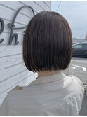切りっぱなしボブ