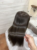 アボックス(abox)&nbsp;ブリーチなし × オリーブベージュ