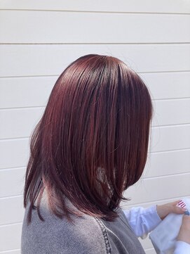 シャラク 高岡駅南店(sharaku) 艶髪ベリーカラー