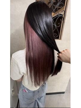 ルノン フィージュ(LUNON fieju) インナーカラー／ピンク／ダブルカラー