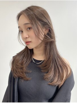 ロンドアンメゾン 原宿(Lond un Maison.) ワンカールレイヤー　レイヤーカット　ヘーゼルカラー