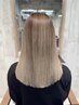 ケアブリーチ★カット+ダブルカラー(ブリーチ込)＋OLAPLEX