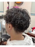 メンズツイストスパイラルパーマ
