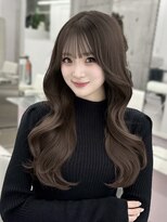 エヌアイ オモテサンドウ(ni omotesando)&nbsp;韓国風巻き/ブラウンカラー/レイヤーカット