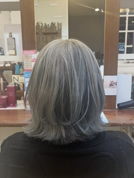 トップヘアー 大元店(TOP HAIR) 【jasmin】カット × ミディアムレイヤー