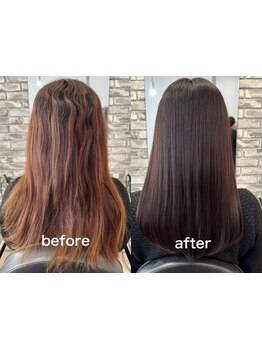 前髪の癖が気になる。湿気でうねる、広がるなど、1人ひとりのお悩みに全力で寄り添い施術いたします。