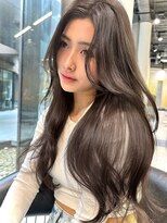 シティ(CITY)&nbsp;レイヤーカット 顔まわりカット 色気ヘア 韓国風レイヤー