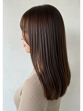 アントワープトーキョー(antwerp TOKYO) 重めロング30代40代50代ナチュラルブラウンカラー髪質改善