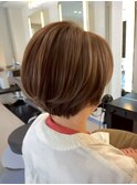 美シルエットショートボブ