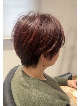 ブリーチなしでつくる[ チェリーレッド] archive垂水