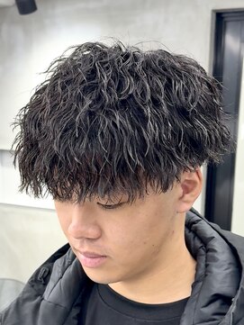 縦落ちツイスパ/ツイストスパイラル/広島メンズ