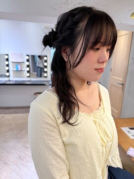 ローレン(LOREN) 透明感髪質改善ベージュダブルカラーミルクティーグレージュ