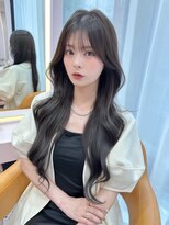 ボタン コロン 表参道 原宿(VOTAN COLON) ハッシュカット/韓国レイヤー/ミディアムレイヤー/原宿/顔まわり