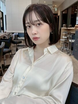 ケーツー エソラ池袋店(K-two) 抜け感大人ボブ*前髪ありボブ*ショートボブ*前髪カット*顔周り