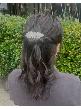 カインド 南青山(hair&make up KIND) ゆるふわハーフアップ