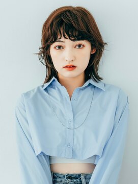 フレイムス 高崎(Frames) 大人可愛いマッシュウルフ20代30代◎前髪あり短めショート高崎