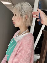 エルランカ(L.lanka)&nbsp;ぱつっとボブ/ヘイリーボブベージュカラー/マッシュ