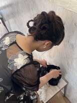 アトロ(Atoro)&nbsp;ヘアアレンジ/結婚式ヘアアレンジ/参列ヘアセット