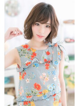ヘアアンドビューティー ミック(Hair & Beauty miq) エアリーボブで美人顔♪ひし形シルエット(miq阿佐ヶ谷)