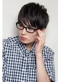 AFLOAT《矢田菜津紀》メンズ好感度メガネが似合うショート◎髪型